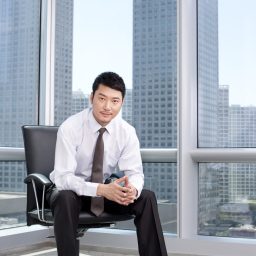 Portrait of a Chinese businessman